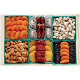 Broadway Basketeers Fruit and Nut Crate Gift Tray