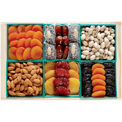 Broadway Basketeers Fruit and Nut Crate Gift Tray