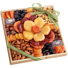 Golden State Fruit Flora Dried Fruit and Nut Gift Tray