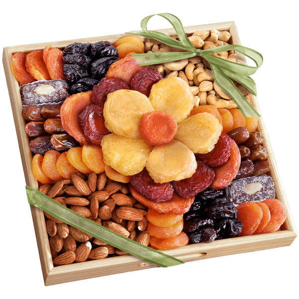 Buy Red Box Gourmet Nut & Fruit Sectional Gift Tray Box Online at Best  Prices - Nutcravings