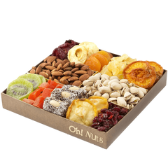 Nut and Fruit Gift Tray Healthy Snack Gift Box
